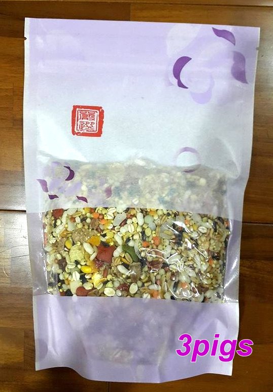 3pigs鼠寶多穀莓果健康餐(紫)(350g)(預購)