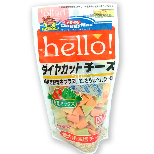 日本Hello角切野菜起司塊100g
