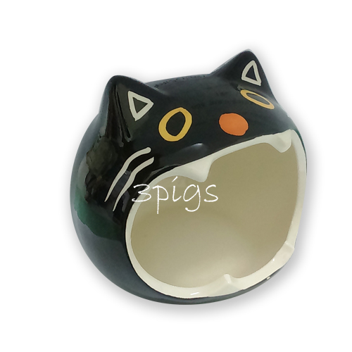 陶瓷小黑貓