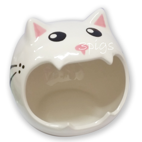 陶瓷大白貓