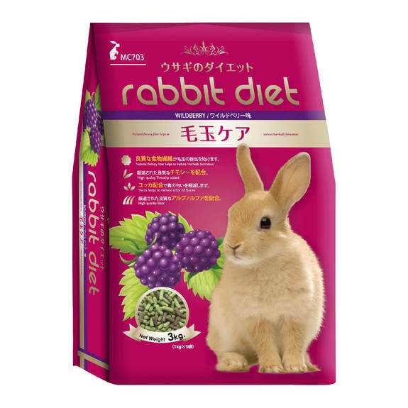 MC703野莓口味愛兔高纖美味餐-3kg
