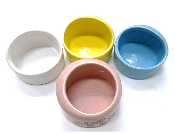 波爾圓形小食盆(有印刷/無印刷)-顏色隨機出貨