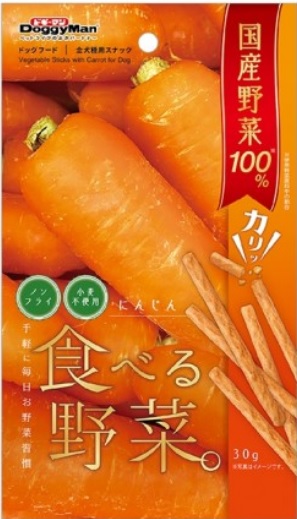 Doggyman 香脆野菜棒-胡蘿蔔 30g