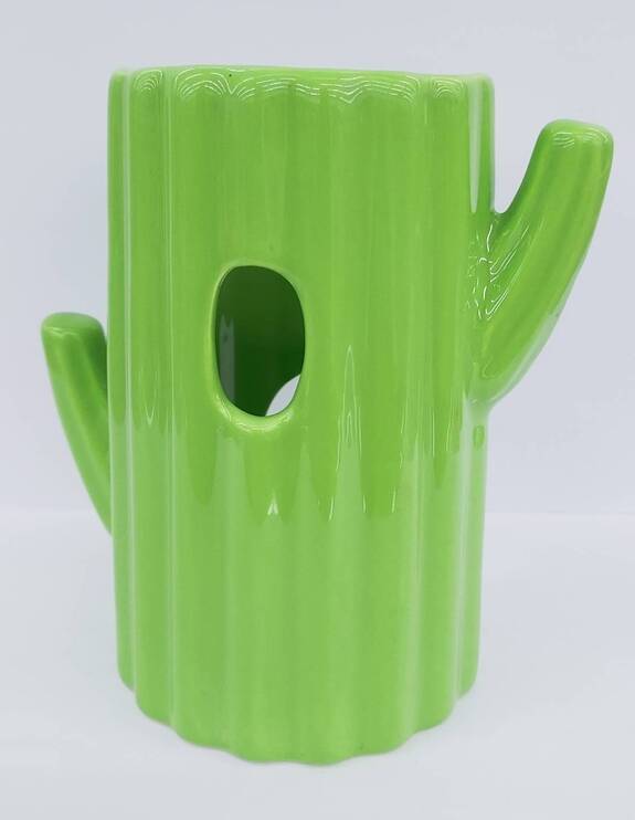 優豆-仙人掌陶瓷水架-適用H125/H128水瓶(直徑6cm水瓶)