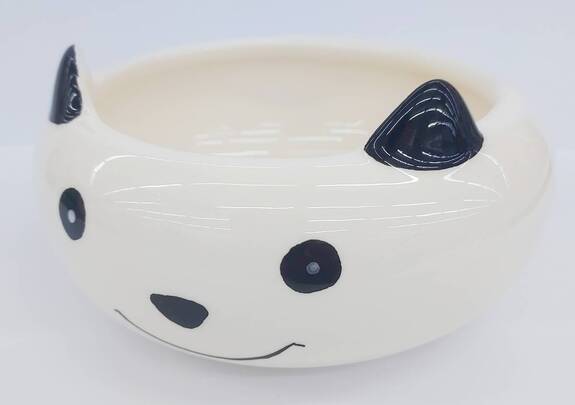 優豆-陶瓷便盆/食盆-熊貓造型