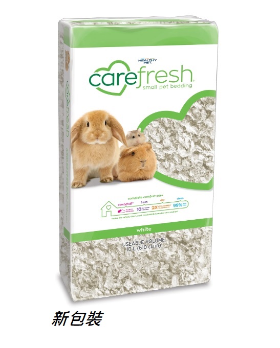 美國CAREFRESH小動物專用紙棉(白色)-10L