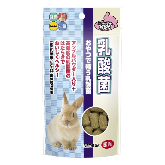 日本Hipet 乳酸菌牧草零食85g-2024.05-藍