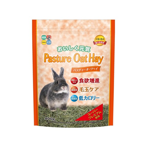 日本 Hipet 燕麥草Oat Hay-400g(橘)