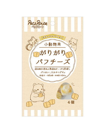 PetzRoute咔哩咔哩酥脆奶酪-4個入(原包裝)
