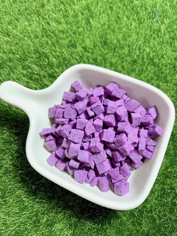 Minishow紫薯丁凍乾10g