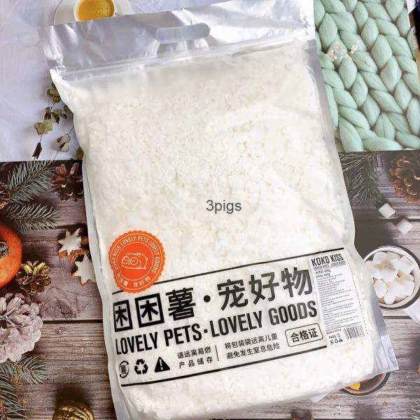 KOKOKISS困困薯夏日輕薄紙棉10L-木漿白(白色)-換包裝