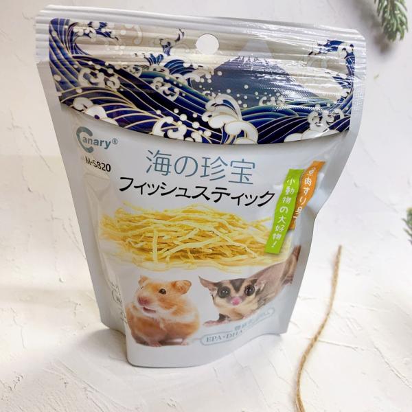 Canary和晃小動物刺身魚漿魚絲條30g