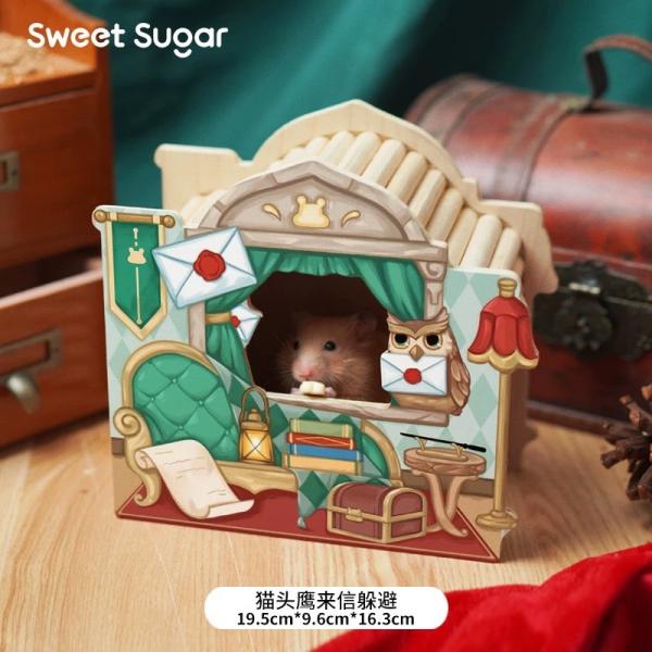 蘇維蘇格哈利波【鼠】木屋系列-貓頭鷹來信躲避屋