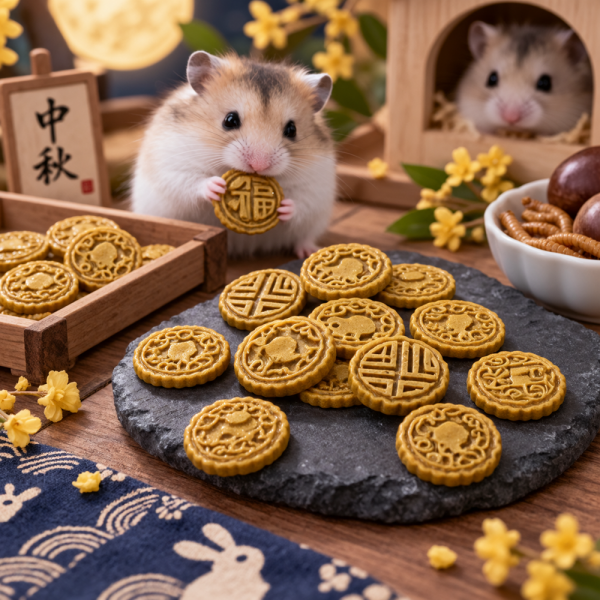 倉鼠小月餅｜廣式帶餡小月餅3入